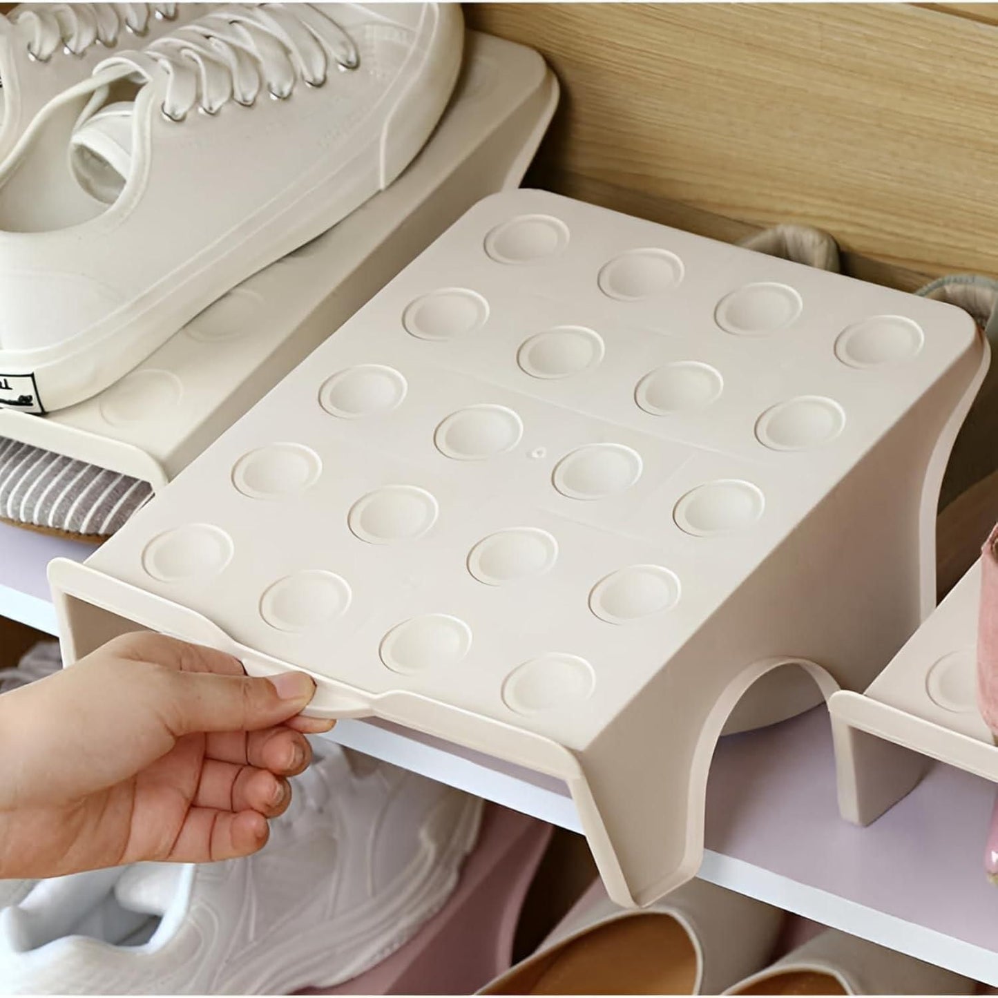 Double Layer Shoes Stacker